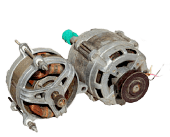 Electric motor recycling