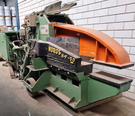 Used Moros mobile Alligator Shear type HF-30