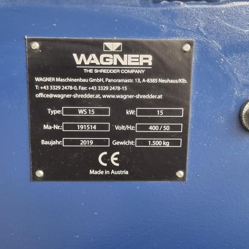 used Wagner Shredder